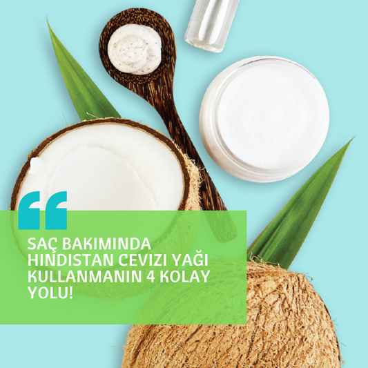 Saç Bakımında Hindistan Cevizi Yağı Kullanmanın 4 Kolay Yolu