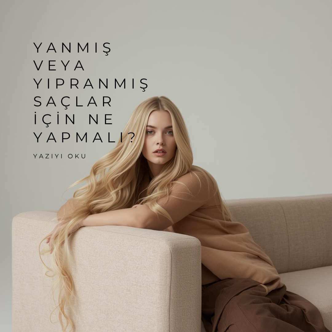 Yanmış veya Yıpranmış Saçlar için Ne Yapmalı?
