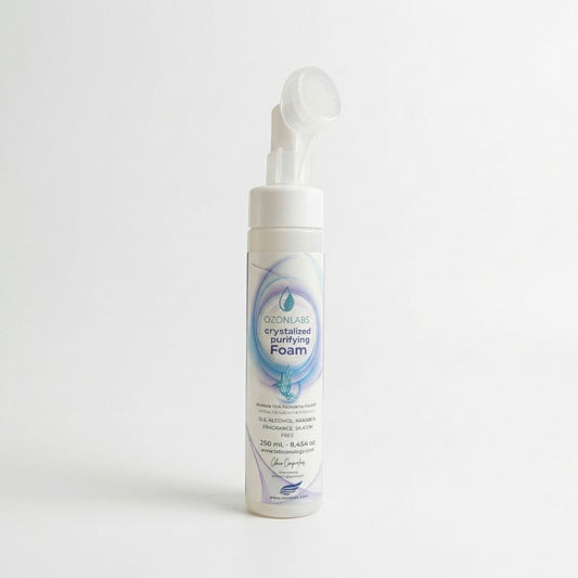 Ozonlabs Crystallized Arındırıcı Yüz Temizleme Köpüğü (Fırça Başlıklı Temizleyici) 250 ml