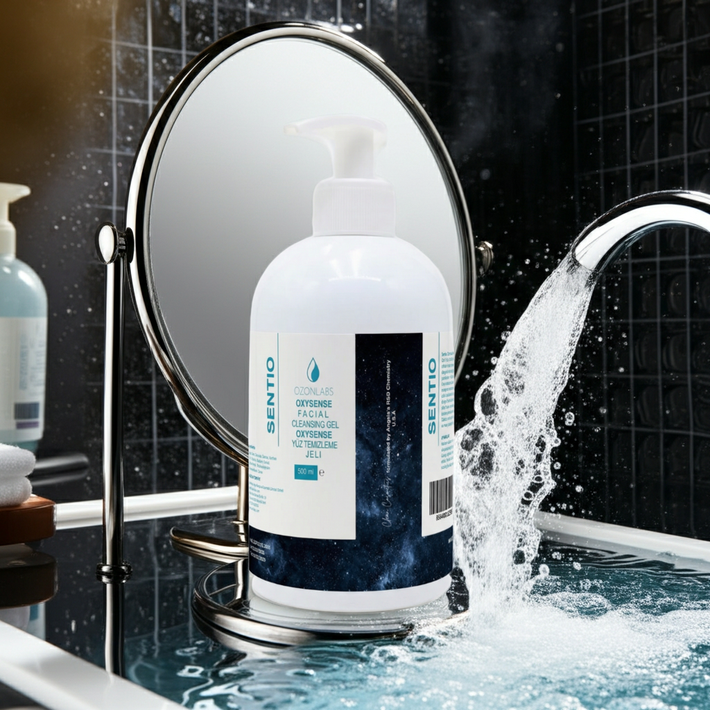 Ozonlabs Sentio OxySense Facial Cleansing Gel | Cam Cilt Etkili Jel Yüz Temizleyici